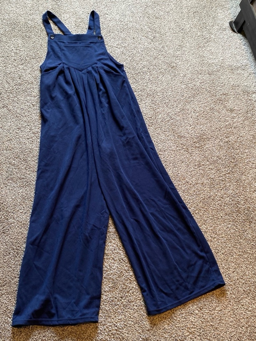 Halara NWT  Women’s Wide-Leg Jumpsuit Overalls with Adjustable Straps Size Small